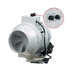 TTUN 150mm-520m^3/h Με έλεγχο ροής αέρα + θερμοστάτη