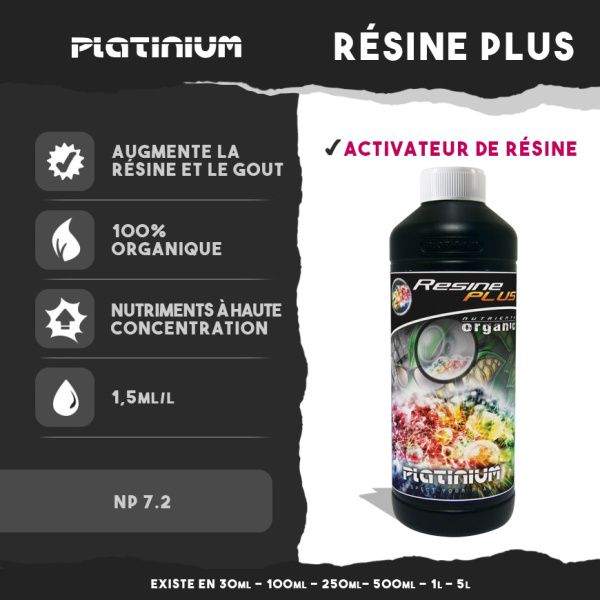 Platinium - Resine Plus - 30ml