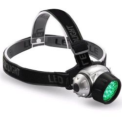 Πράσινος Λαμπτήρας Κεφαλής LED